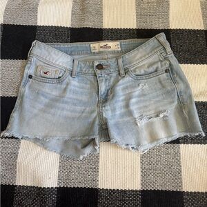 Hollister Vintage Y2K Cutoff Denim Shorts sz 1